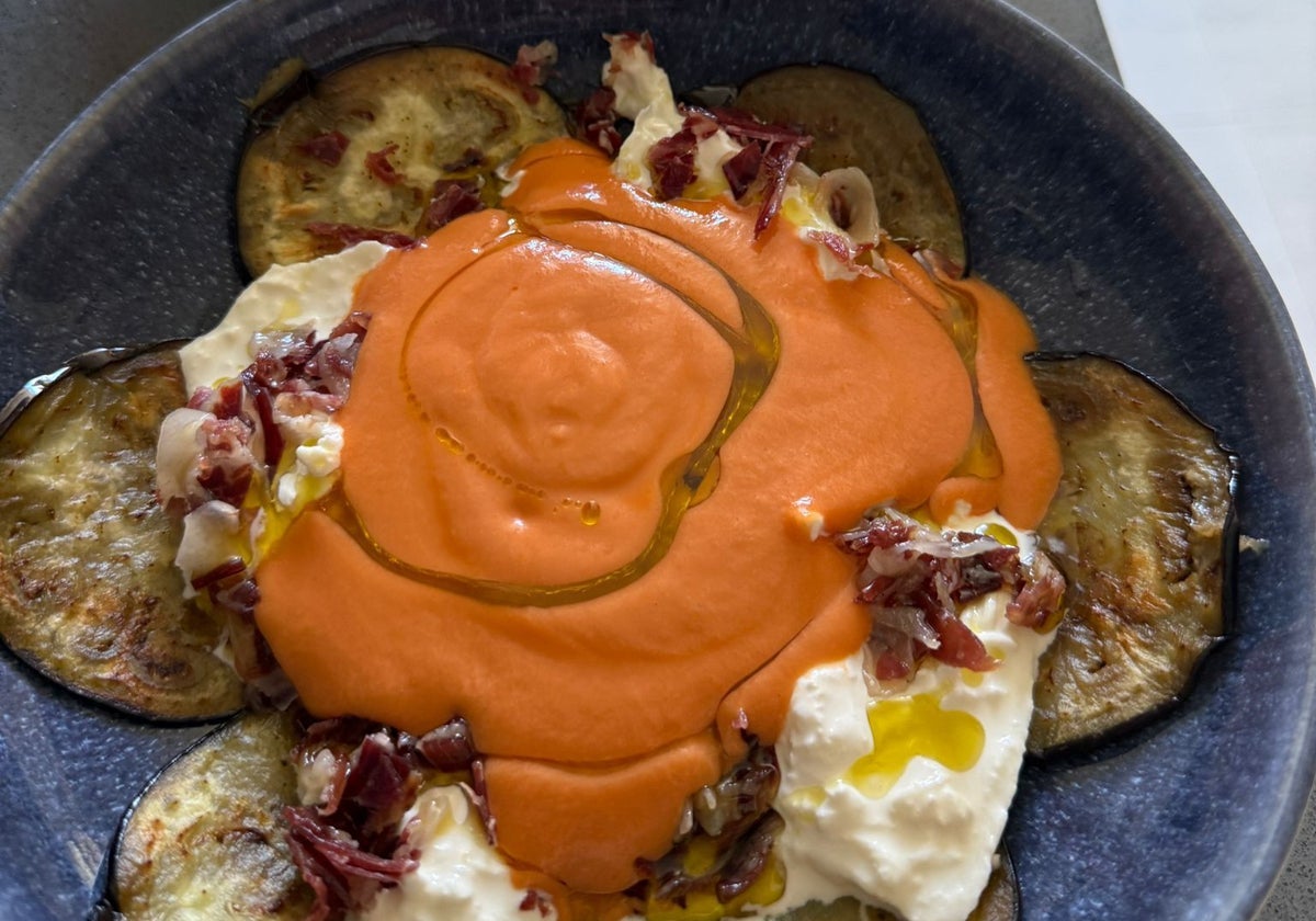 Un plato improvisado pero que retrata un modo de entender la cocina.