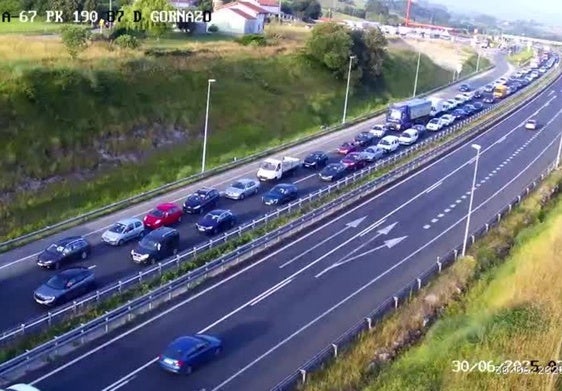 Imagen captada por las cámaras de la DGT.