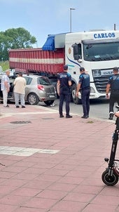 Al lugar del suceso ha acudido la Policía Local.