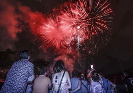 Los fuegos artificiales se lanzarán el día 16 de agosto.