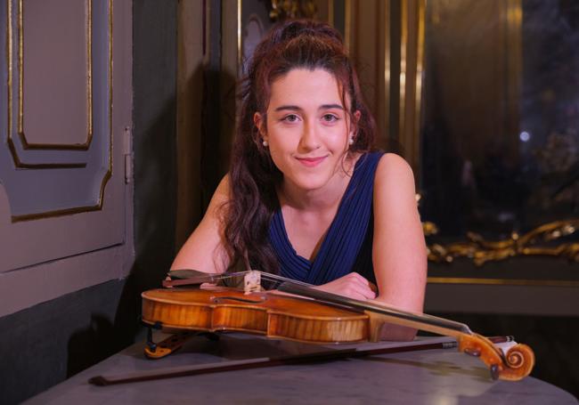 La violinista María del Mar Jurado, primera intérprete del festival.