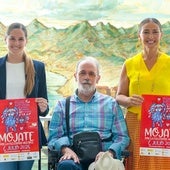 Celia Haro Herrera, Fernando Ramos Alonso y la concejala de Salud, Zulema Gancedo, posan junto al cartel de la campaña.