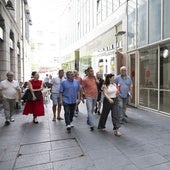 Representantes del sindicato acceden al Orecla para formalizar la firma del acuerdo este viernes.