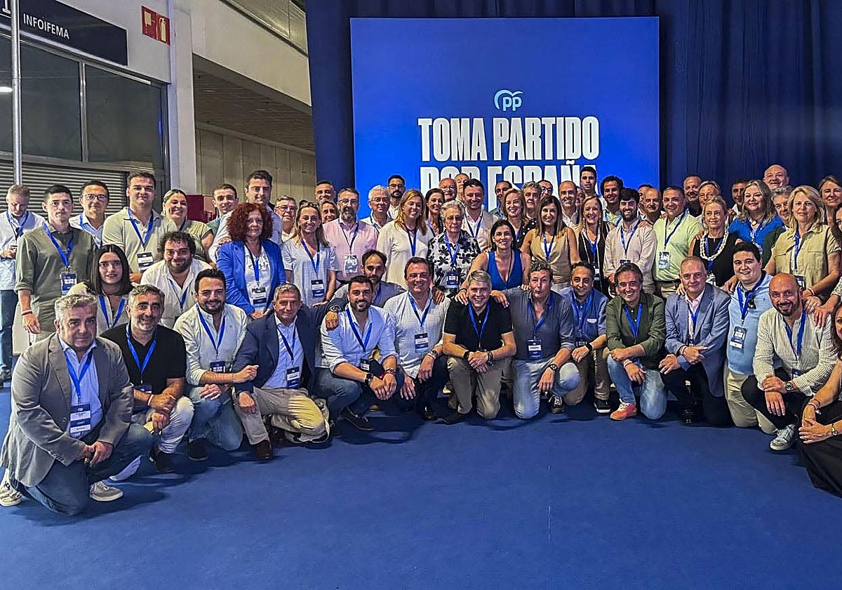 Sesenta personas integran la delegación cántabra en el Congreso nacional del Partido Popular, que se celebra en Madrid.