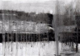 Serie 'Viaje de ida y vuelta'. Impresión digital sobre papel. Fondo de lino. 2020.