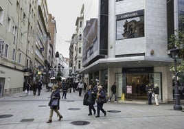 Tienda de Cortefiel en Santander.