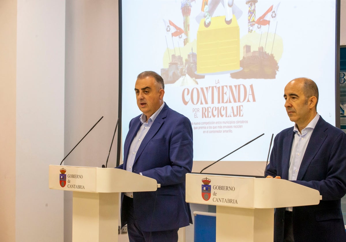 Roberto Media y Fernando Blázquez, en la presentación de la campaña.