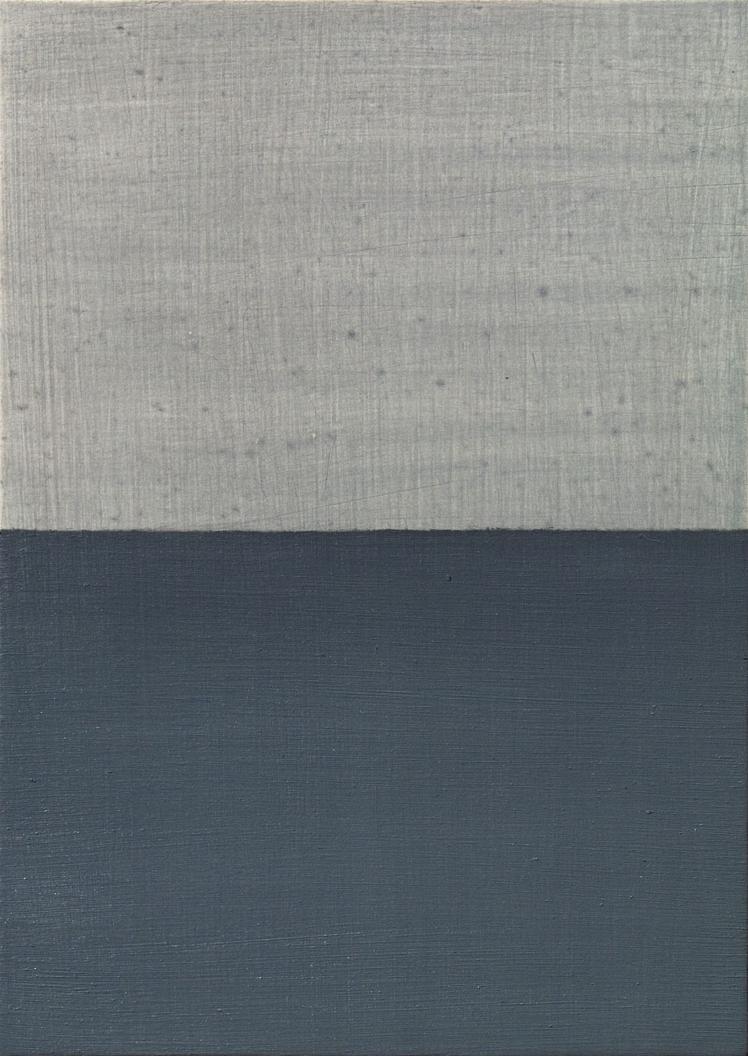 'Eco de mar', 2017. Óleo sobre tabla. Obra de Miguel Galano.