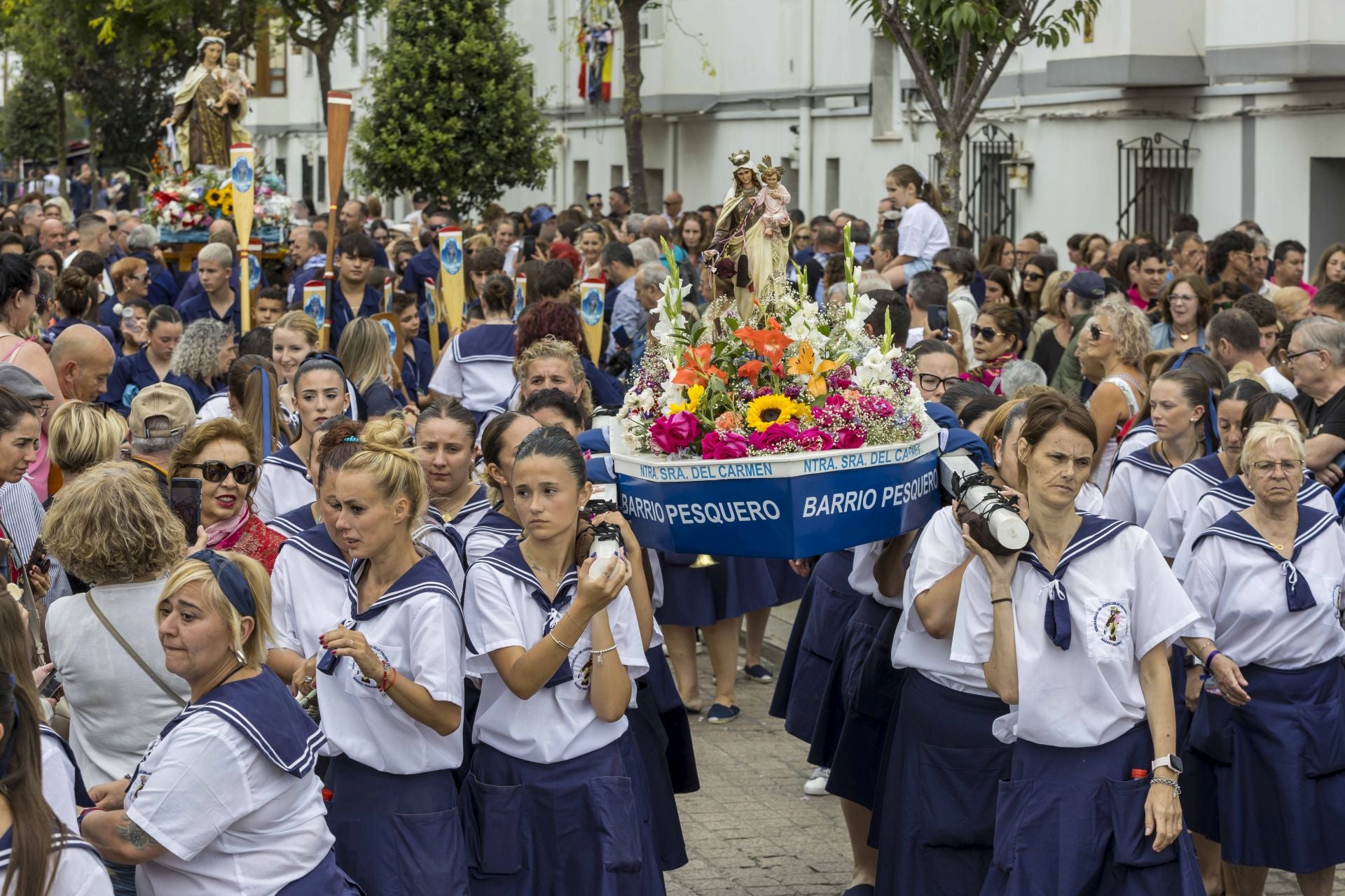 El Barrio Pesquero ya cuenta las horas para El Carmen.