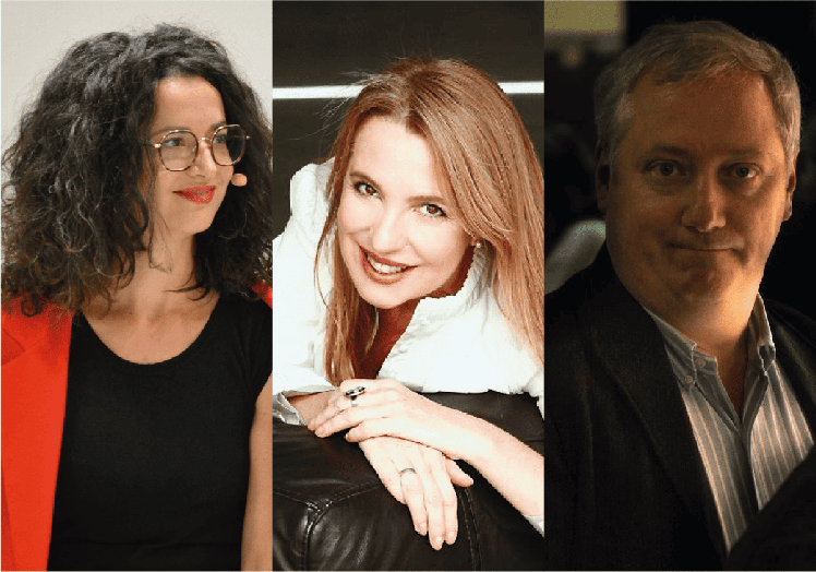 Ludovica Cadario, Sara Navarro y Borja Fernández-Cobaleda
