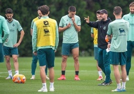 José Alberto en un entrenamiento el pasado mes de mayo