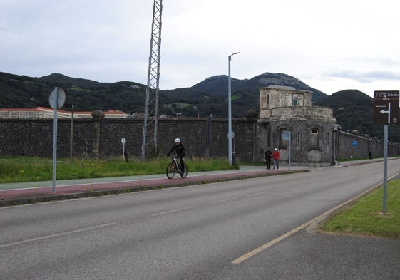 Zona de la avenida de Berria en la que se va a intervenir.
