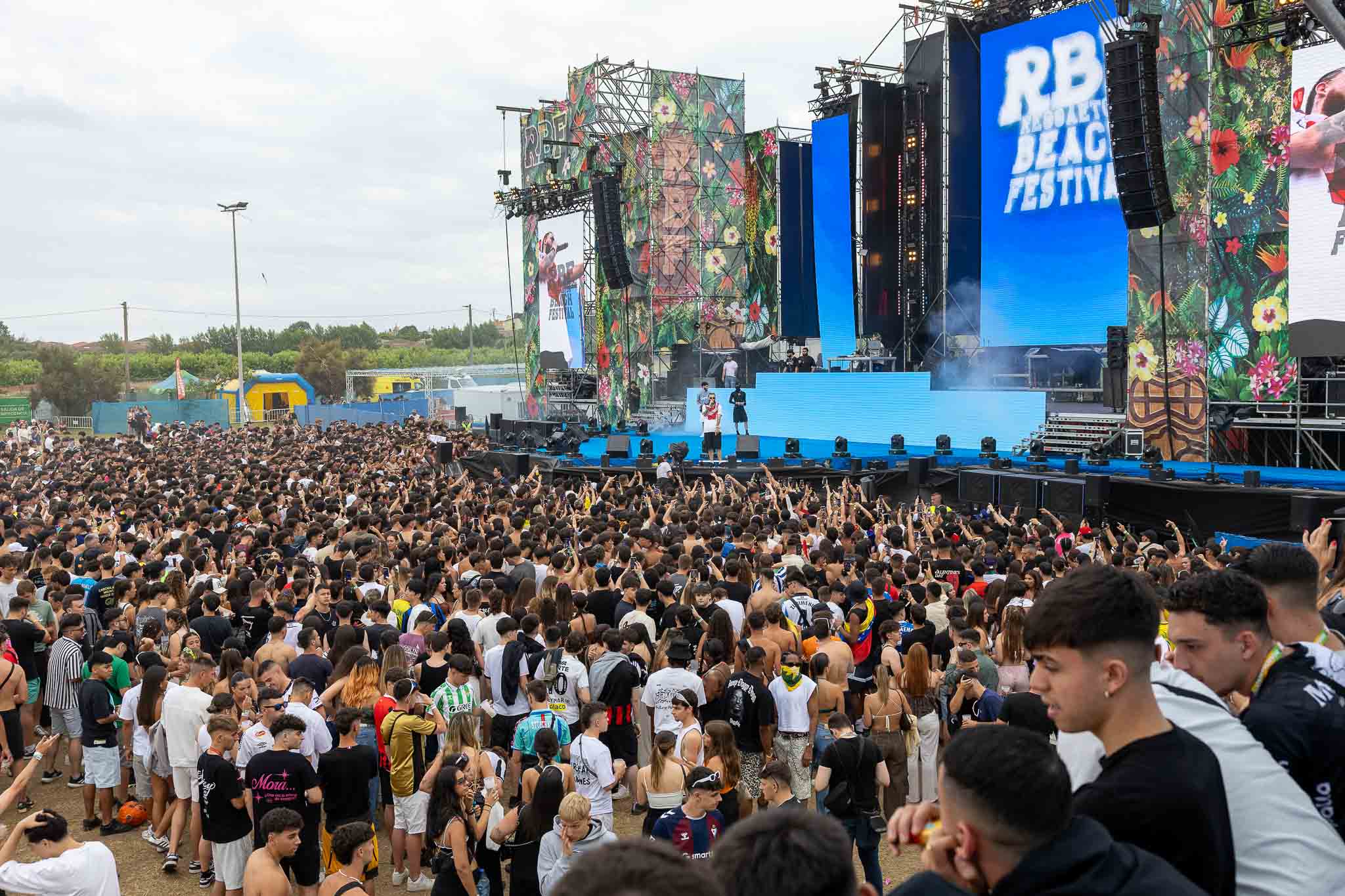 El ambiente del RBF en las primeras horas de la tarde.