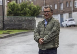 Santiago Sierra, quien ha liderado la Asociación de Vecinos de Cueto durante nueve años.