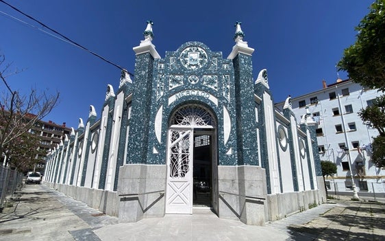 Fachada del Mercado de Abastos de Castro Urdiales.