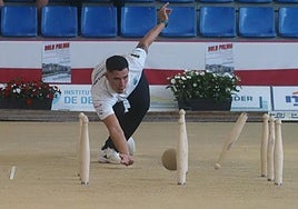 Víctor González, durante el pasado Campeonato Regional.