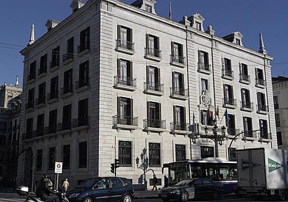 Edificio de Hacienda, en Santander.
