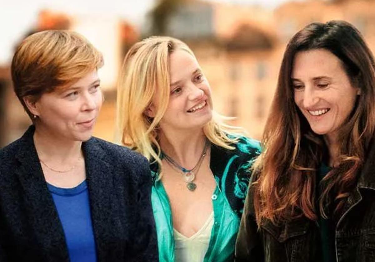 India Hair, Sara Forestier y Camile Cottin.