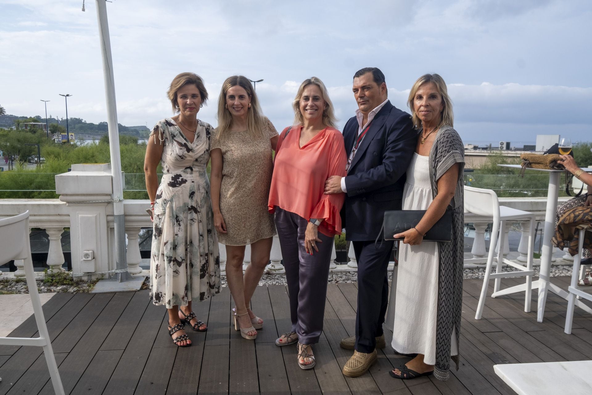 María Fernández, Isabel Ibarra, Marina Bolado, Gonzalo de Cos y Elena Botín.