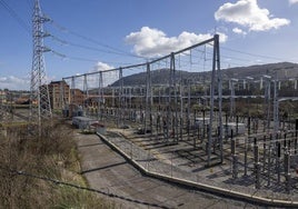 Estación eléctrica de Viesgo en Astillero.