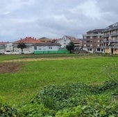 Parcela en la que se creará el futuro aparcamiento.