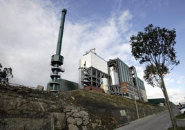 Planta de residuos del vertedero de Meruelo.