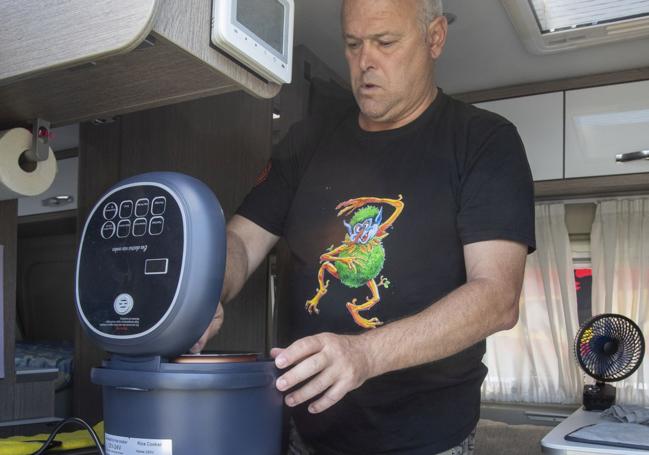 Muchos alternan su cocina en la autocaravana con ir a restaurantes.