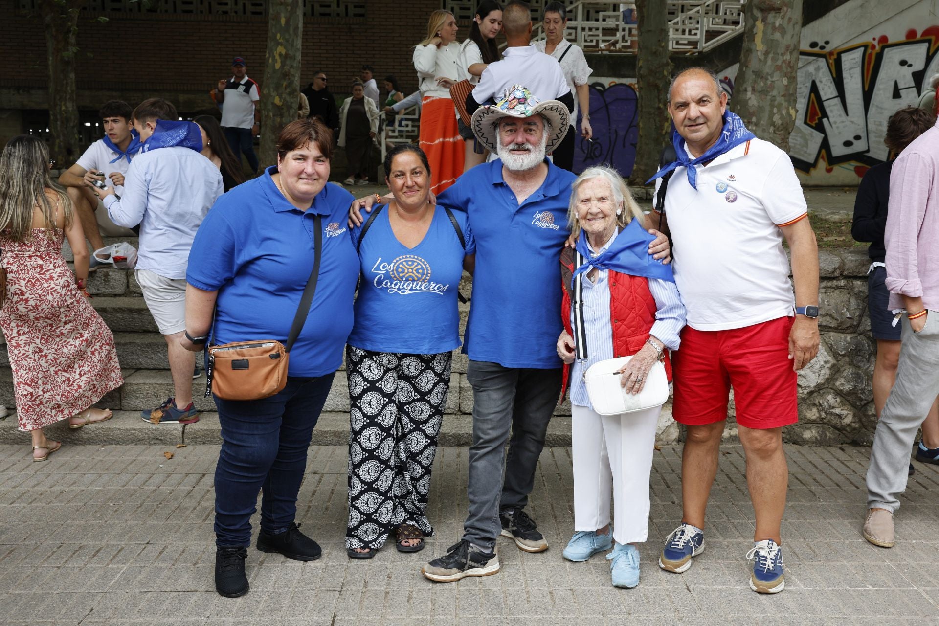 Ana Isabel Arenas, Laura Vaz, Francisco López, Esperanza Manzano y José Abando.
