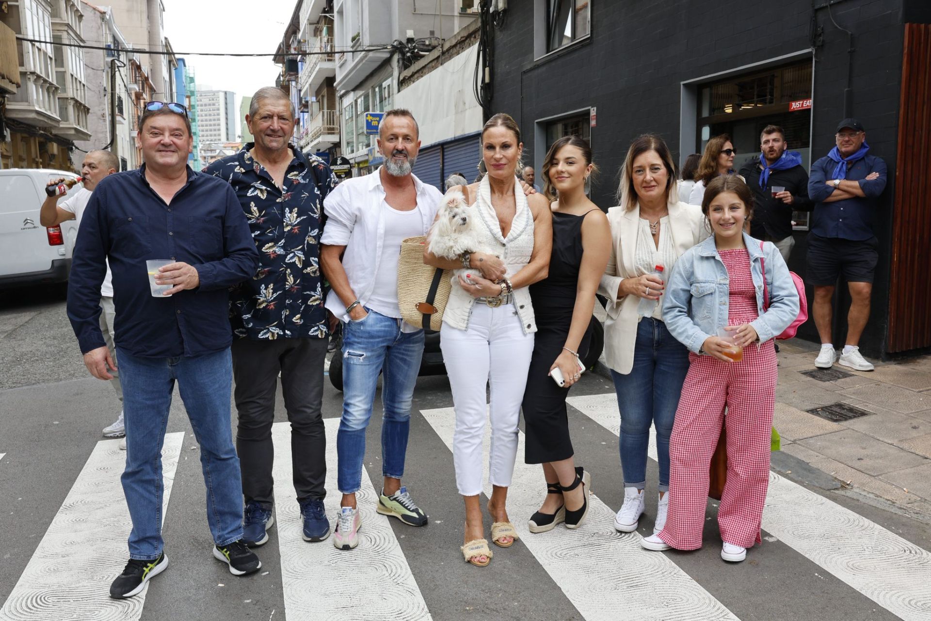 Vicente Sánchez, César Ortiz, Bernabé Crespo, Susana del Hoyo, Adriana Gutiérrez, Ana Fernández y Abril García.