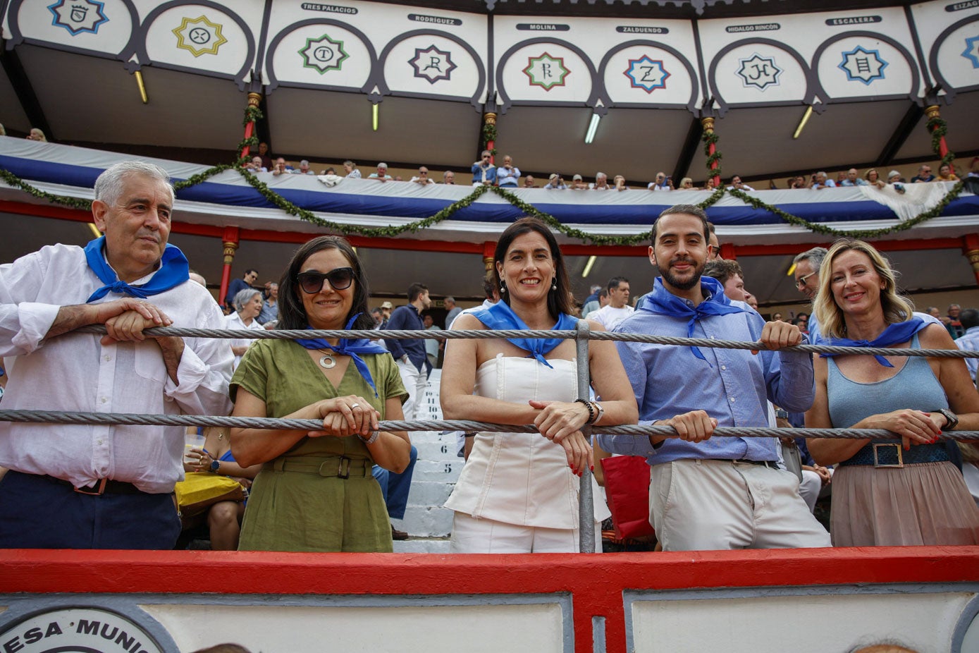 José Manuel López Revuelta, Conchi López, Gema Igual, Eduardo Lamadrid y Bárbara Gutiérrez.