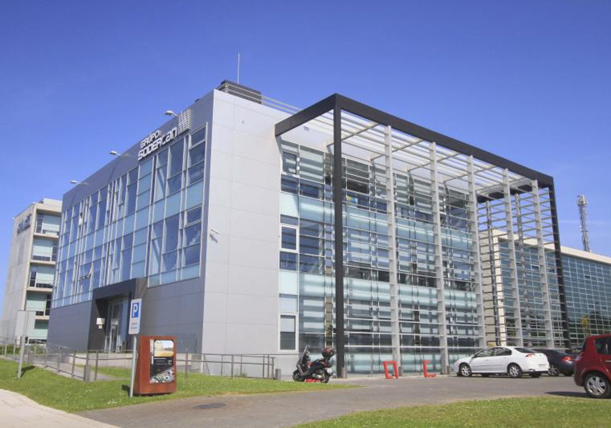 Edificio del Grupo Sodercán en el Parque Científico y Tecnológico de Cantabria.