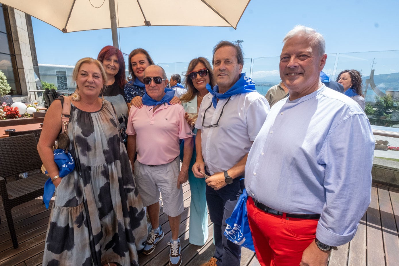 Alicia Salcines Samperio, Mercedes Muñoz Ramos, Aurora Martínez-Osorio, José Manuel Rivero Gutiérrez, Asunción Gutiérrez Merino, Alberto Nava y Julián Crespo Ansorena.