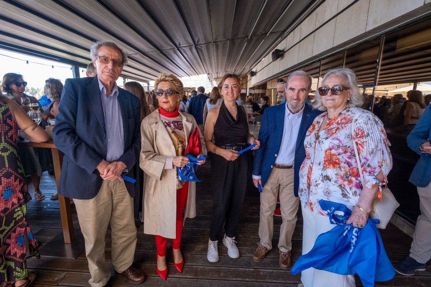 Manuel Ángel Castañeda, Mercedes Ortega, Eugenia Cuenca-Romero, Luis Gutiérrez Espada y Mariel de Molina.