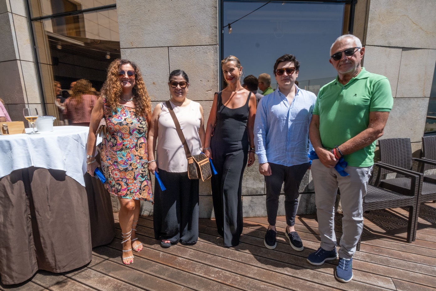 Carmen Ealo De Sa, Amelia Cano, Eva Fernández Cobo, Emilio Cano y Héctor Moreno.