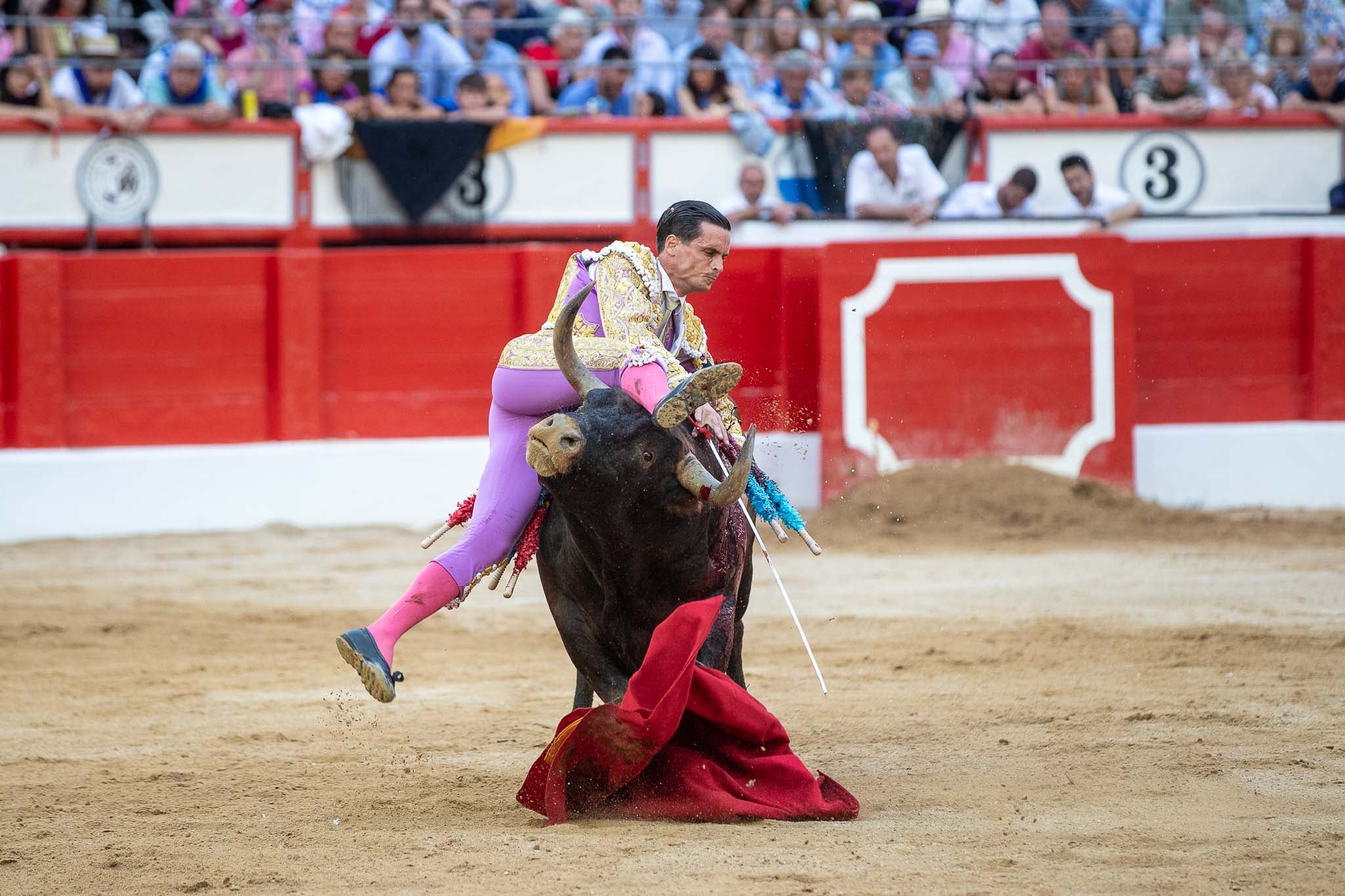 David Galván fue acunado por el quinto.