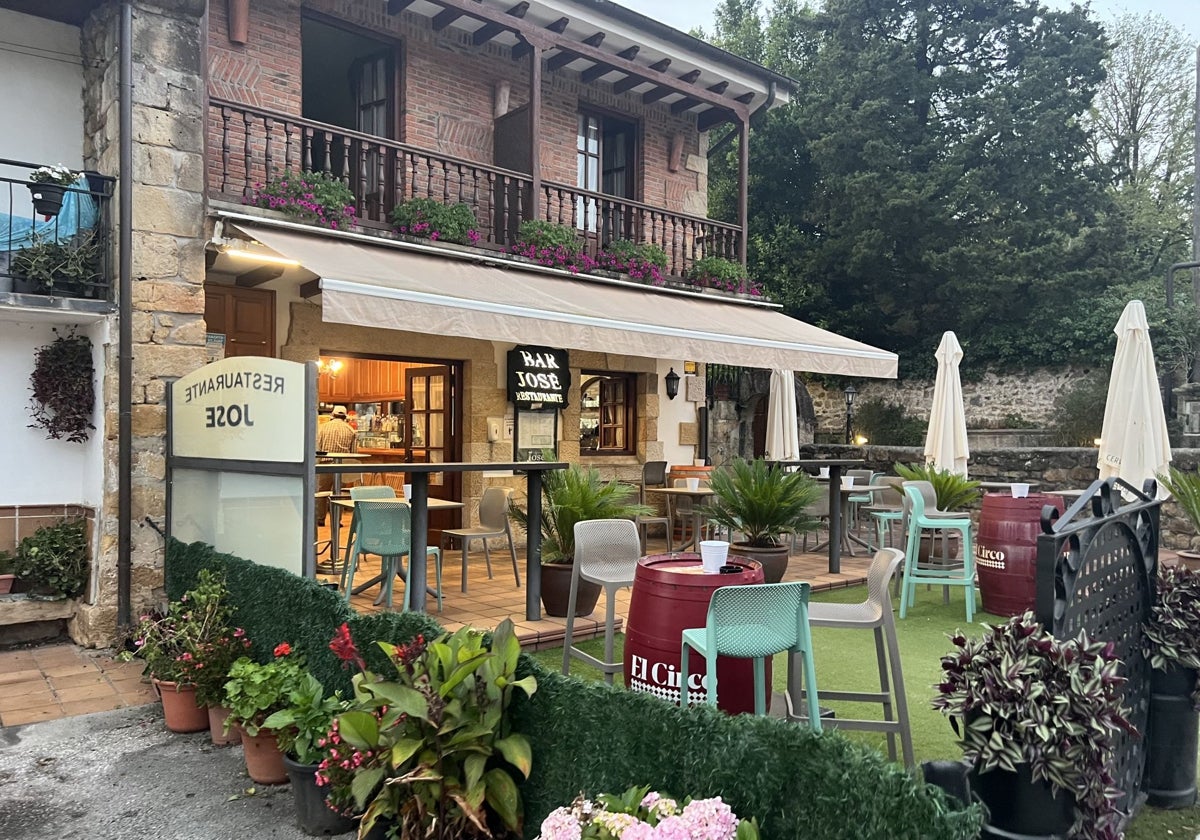 Fachada del establecimiento, ubicado en la localidad de Esles.