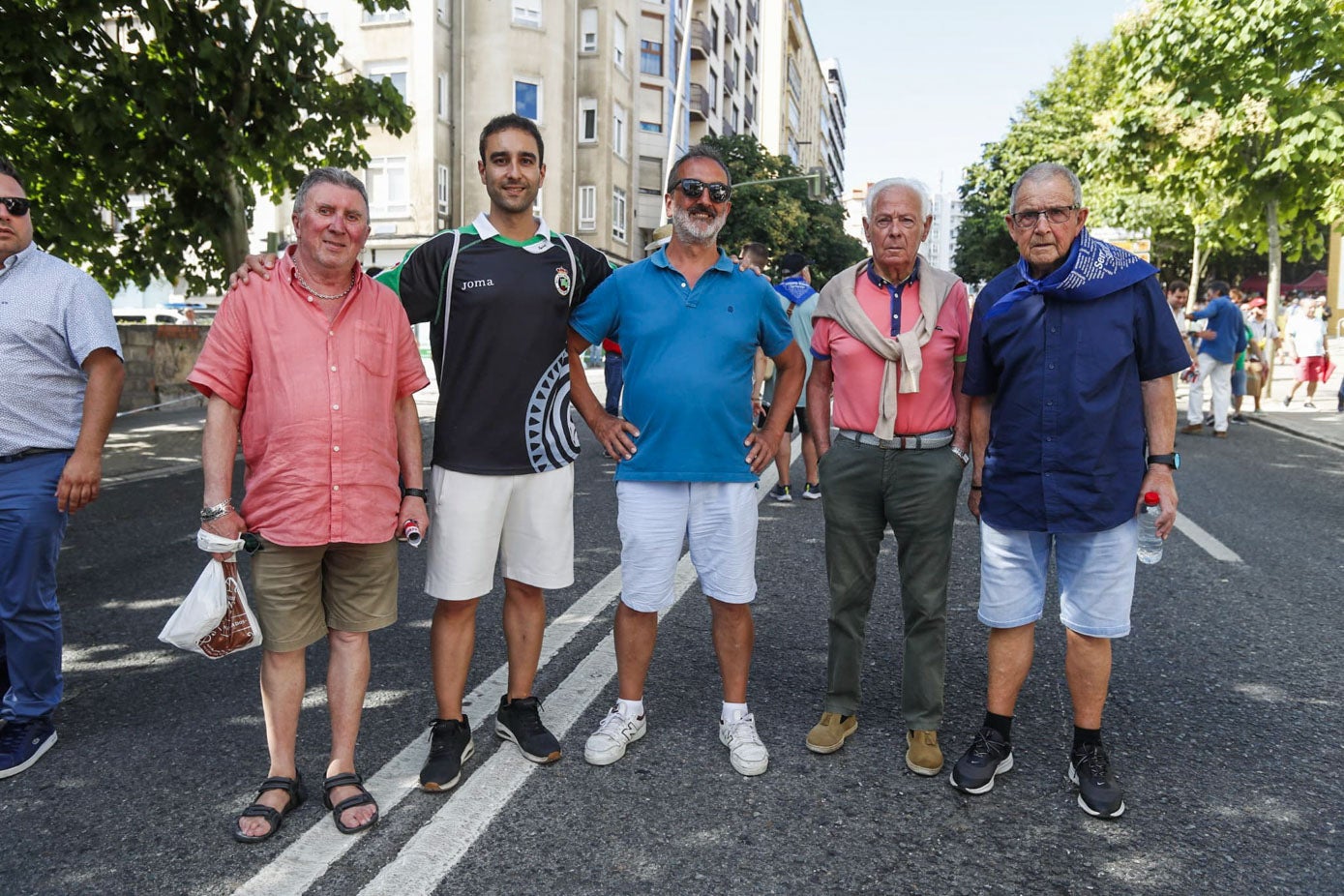 Luis J. González, Marco Martín Maza, Chema Martín, Gerónimo Cembreno y Manuel Parás.