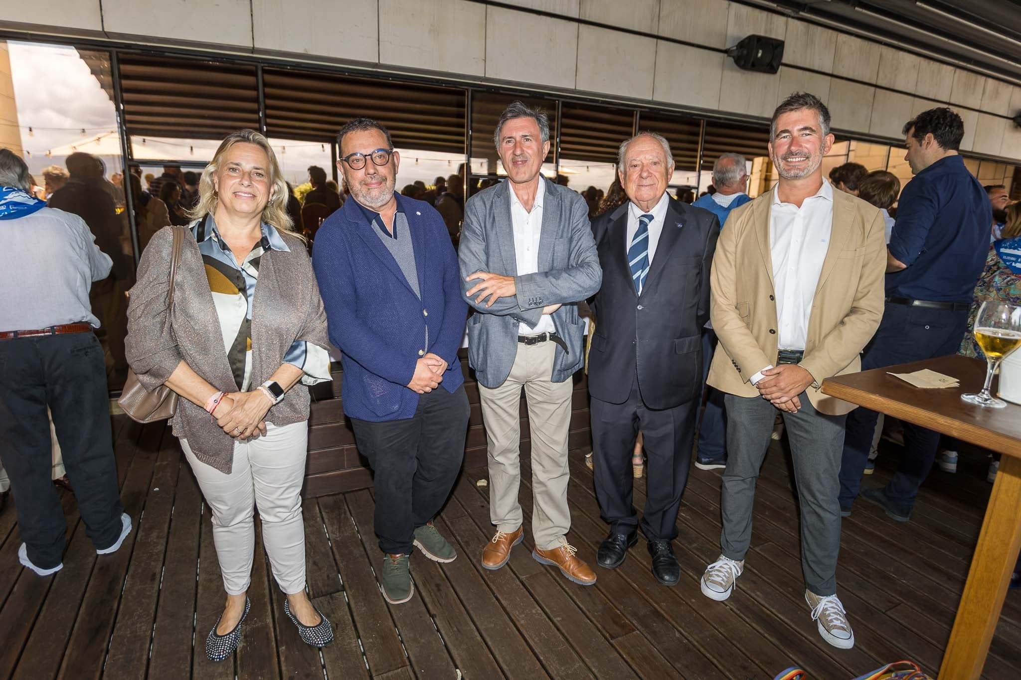 Marina Bolado, Cosme Marina, Francisco Fernández Mañanes, Gaspar Roberto y Sergio Gómez.