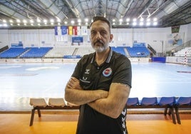 Rubén Garabaya, en La Albericia.