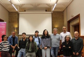 Participantes y organizadores en la inauguración de la quinta edición.