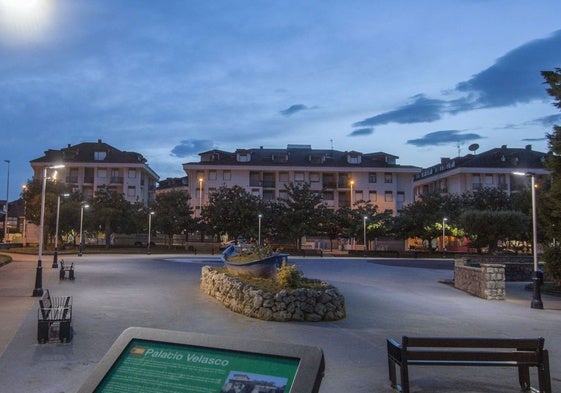 Plaza de la Fuente de Noja.