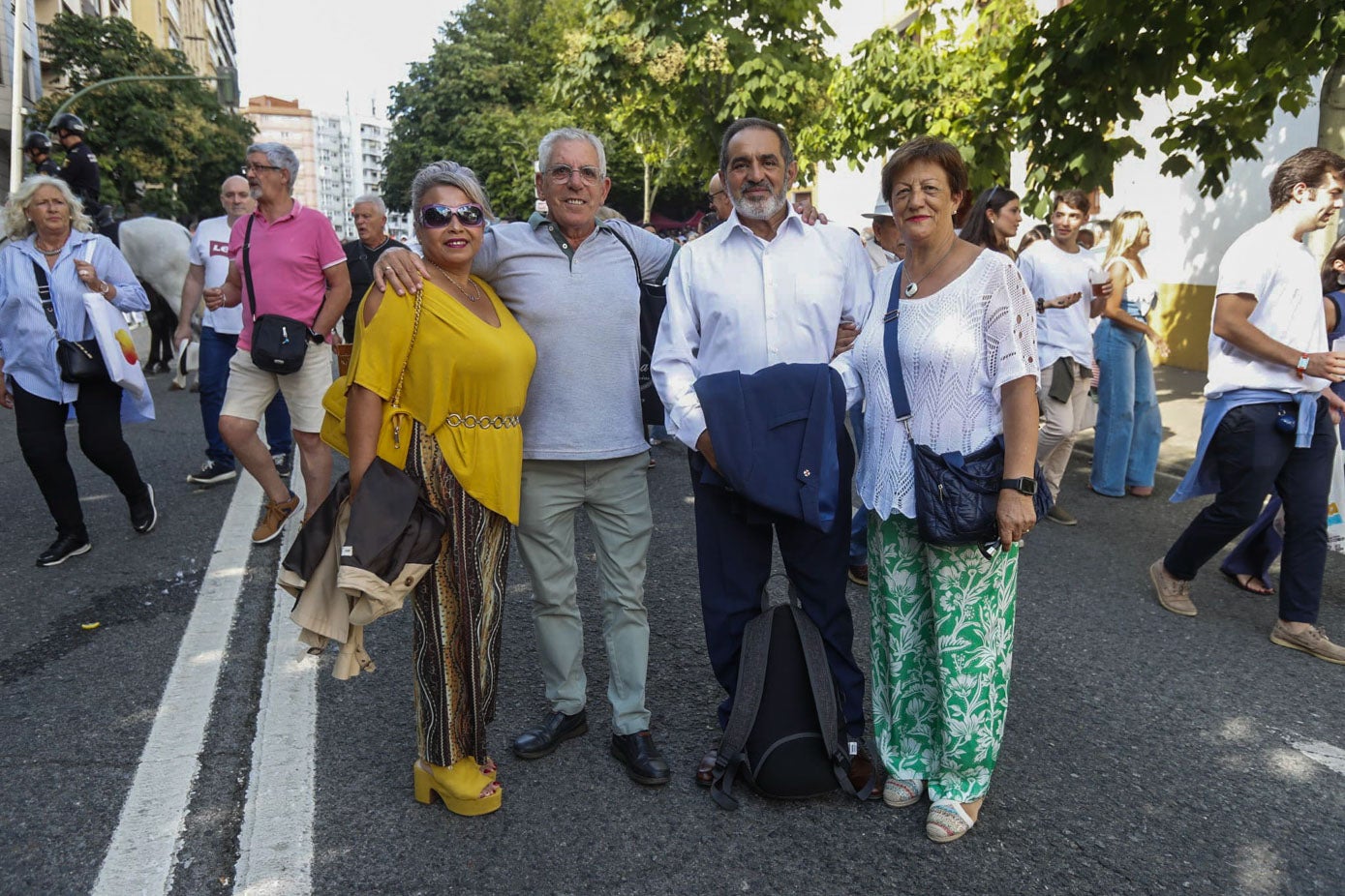 Marisa Barcia, José Luis Campo, Juan Calahorra y María José Román.