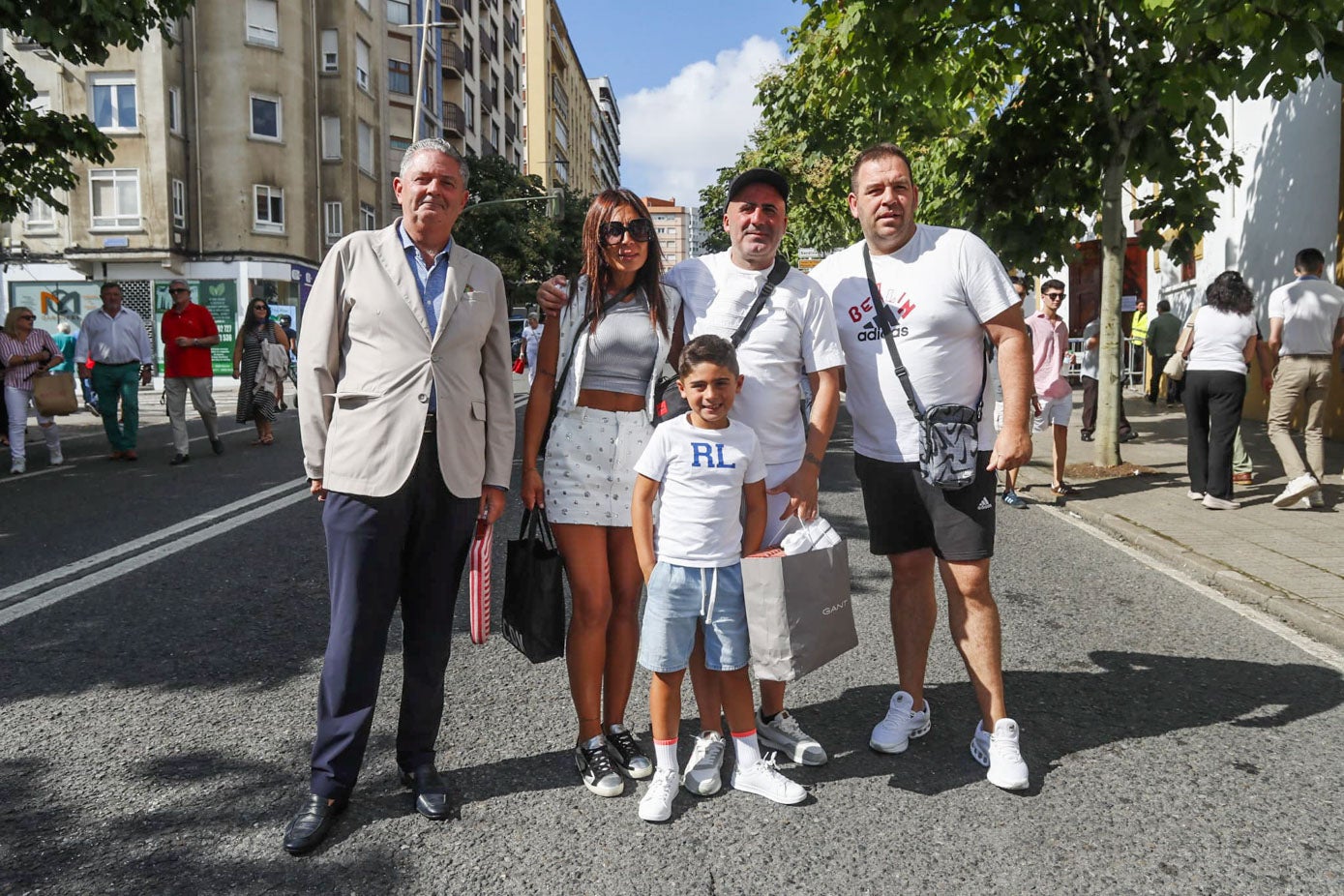 Alberto Aldecoa, Alexandra Sainz, Jónatan Ruiz, Martín Ruiz y Raúl Rodríguez.