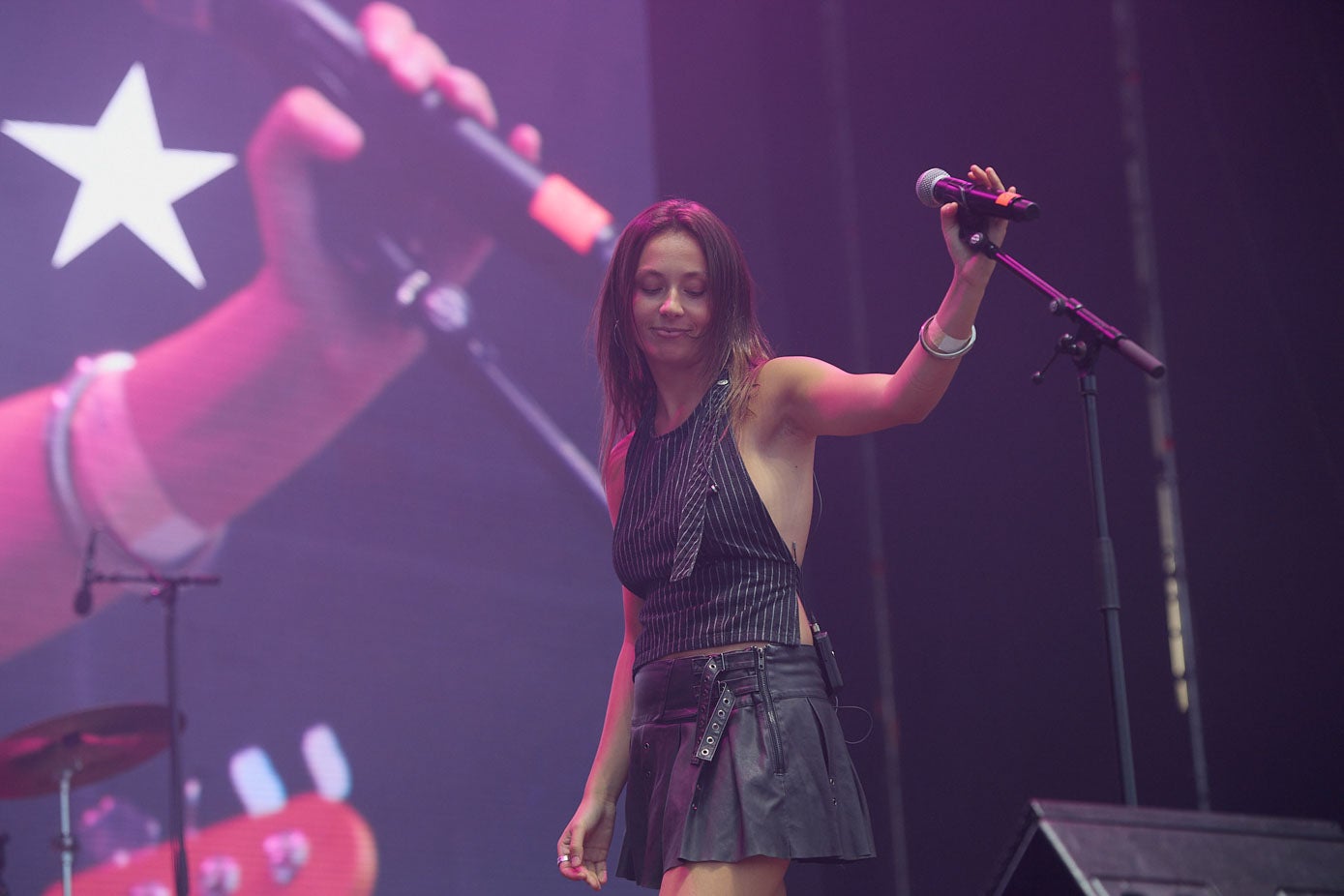 La artista Maren, sobre el escenario del Magdalena en Vivo