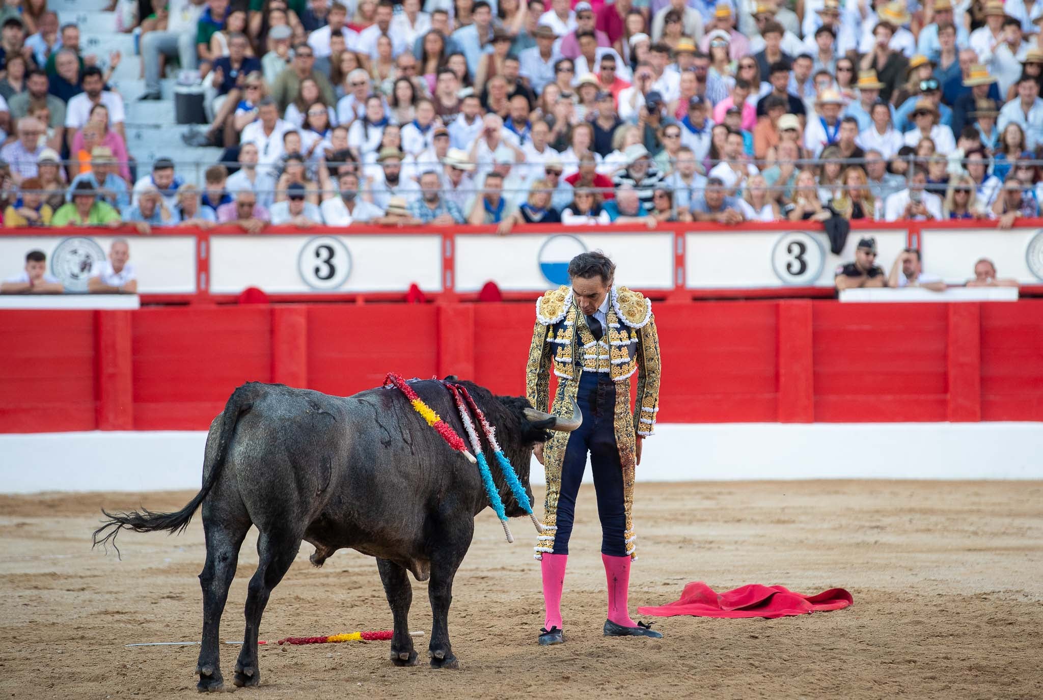 Desplante del Cid ante el segundo de su lote.
