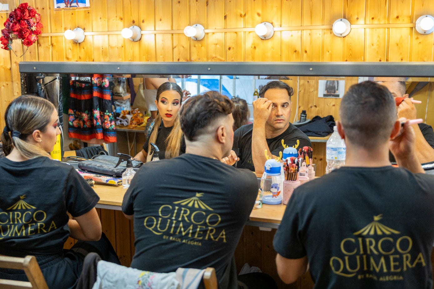 Así se prepara el circo