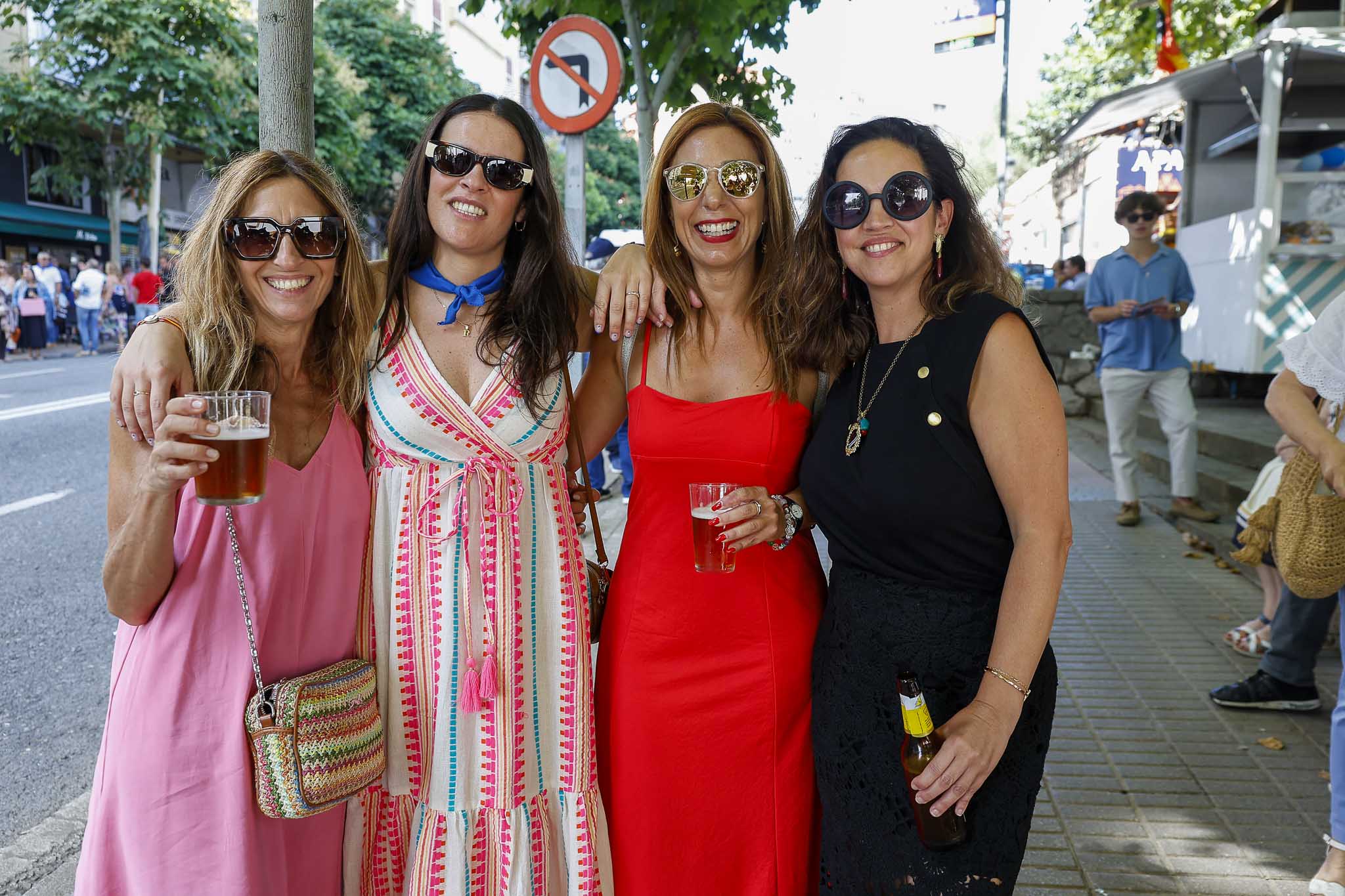 Olga Álvarez, Ruth Ortega, Ruth Hoyos y Noelia González.