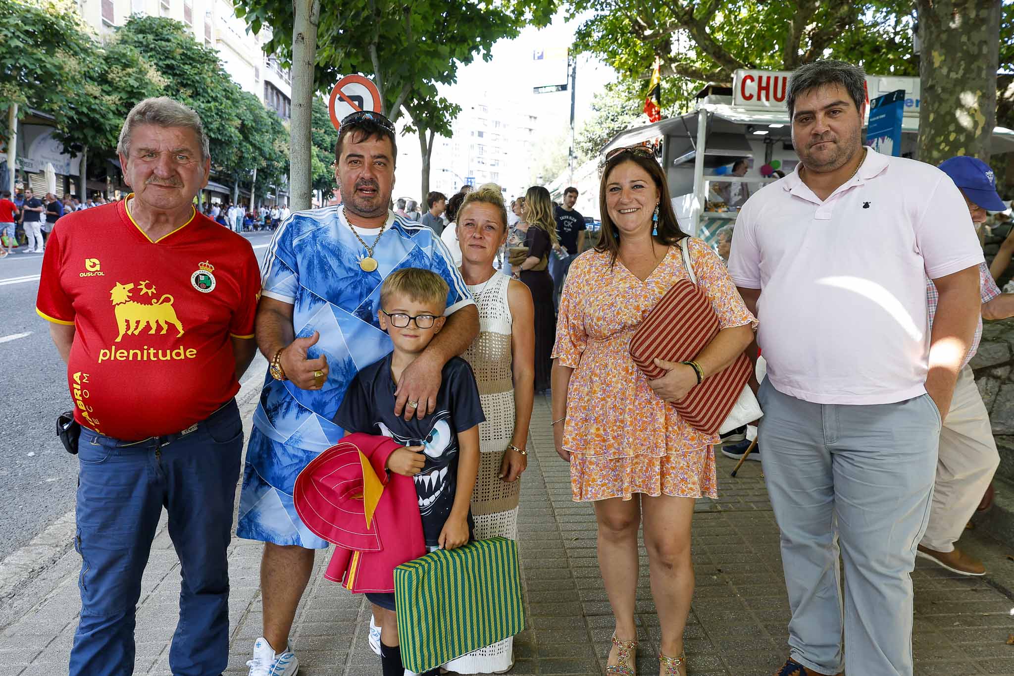 Jesús de la Riva, Erquillo Ruiz, Israel Ruiz, Sonia Cabadilla, Vanesa Cruz y Javier Salcines