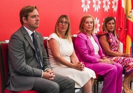Pablo Diestro, Eugenia Gómez de Diego, María José González Revuelta y María José Sáenz de Buruaga.