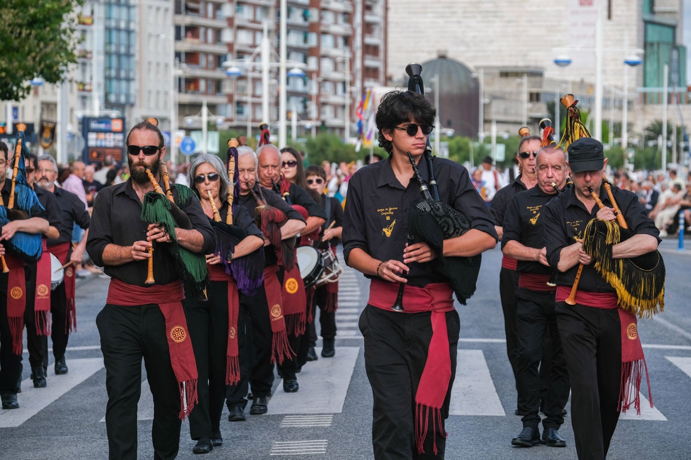 La Banda de Gaitas Cantabria.